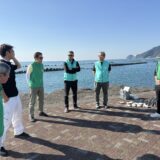 用宗海岸清掃例会が開催されました