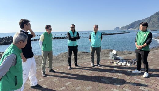 用宗海岸清掃例会が開催されました